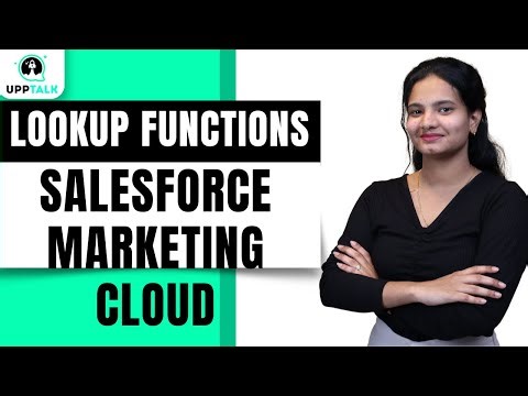Lookup Functions in SFMC | SFMC Training |SFMC Online Tutorial |Salesforce Marketing Cloud | UppTalk