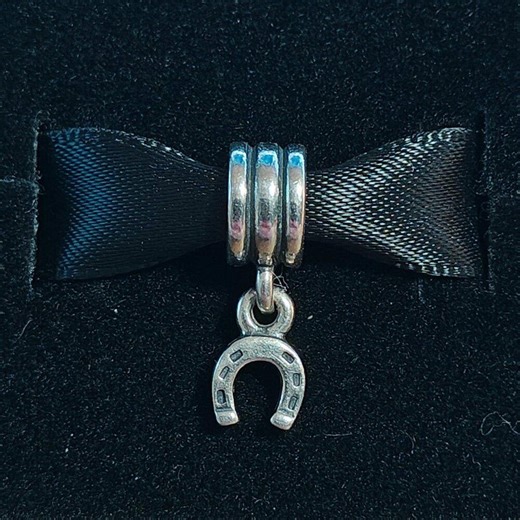 Authentic Retired Pandora Sterling Silver Horseshoe Dangle - 790259 - Etsy Australia