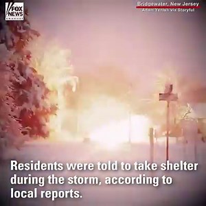 328K views · 770 reactions | SCARY: A downed power line burned as a nor'easter buried parts of the northeast in snow. | Fox News | Facebook