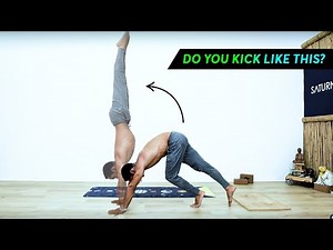 How To Handstand Kick Up Tutorial | Do it Right!
