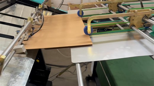 Auauton feeder with manual die cutter and creasing machine | Carton Machinery
