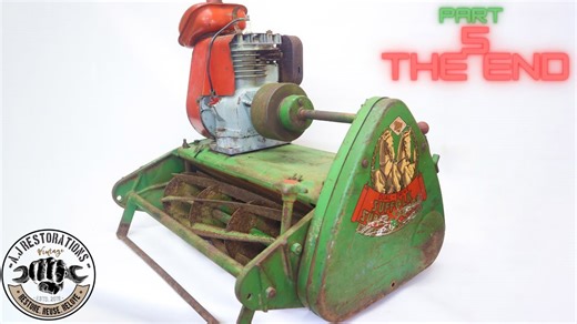 Suffolk Super Punch Lawnmower Restoration Part 5 The Finale