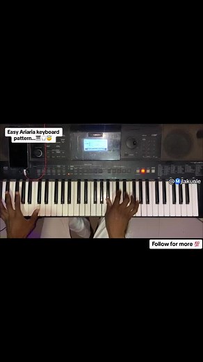 Easy Ariaria Keyboard Pattern Tutorial for Beginners