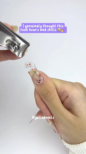 4.5K views · 41 reactions | Gellae gel nail stickers are salon-quality nails you can do at home without skills, no waiting and no damage. They’re easy to apply, protect your natural nails, and last for 2+ weeks. Honestly, it’s the easiest way to have perfect nails anytime ✨ #springnails #gelnailsathome #gelnailsticker #uvnaillamp #asmrsounds | Gellae | Facebook