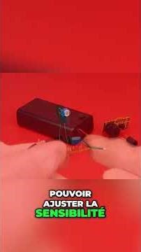 Fabriquer une alarme laser facilement #shorts