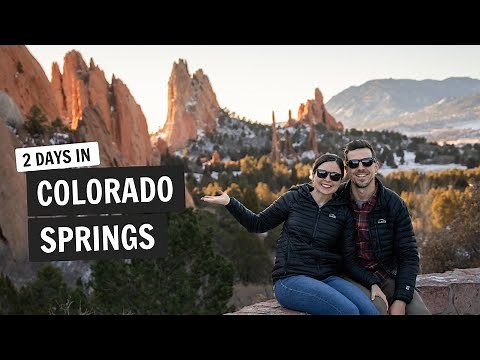 48 hours in Colorado Springs in the WINTER: Things to do + local food!