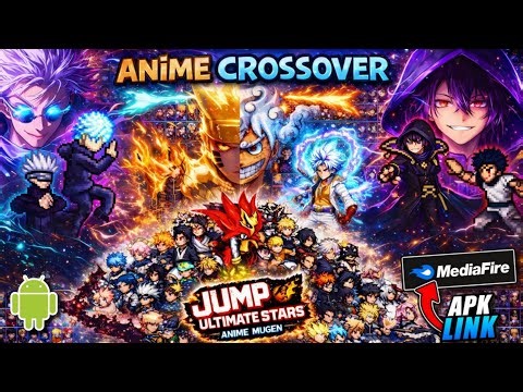 DOWNLOAD‼️ StarBlast Anime CrossOver Mugen Android OFFLINE APK Size 1.2GB - All Best Characters ⚔️