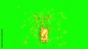 particle spark effect loop animation