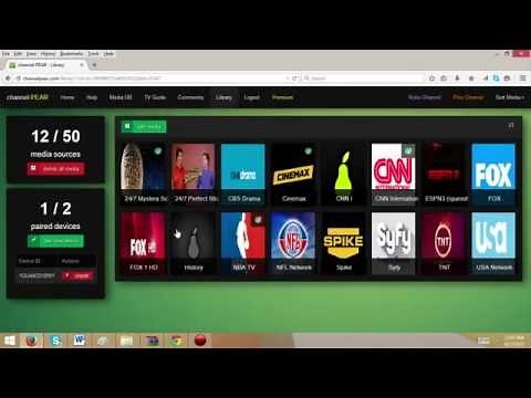 Add Channel PEAR To Plex