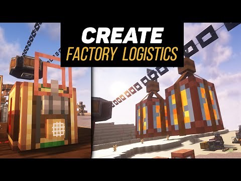 Гайд по Create Factory Logistics. Жидкостные контроллеры. Сетевая ссылка. (minecraft java)