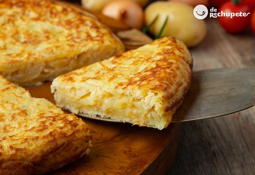 Tortilla de patatas española, la receta fácil que siempre triunfa - De Rechupete