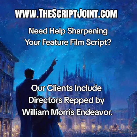 Screenplay Tip: Don't direct on the page. Leave the directing to the movie director. #screenwritingtips #sceenplaytips #filmmakingtips #filmproducers #filmmakersoftiktok