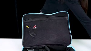 for Video Projector Bag, Portable Travel Carrying Case with Shockproof and Double Zipper