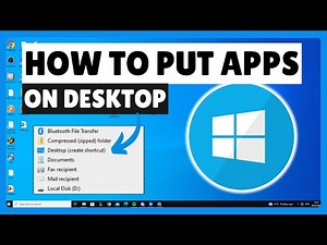 How To Put Apps On Desktop In Windows 10/11 (2025)