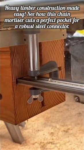 Timber Post Mortise Machine