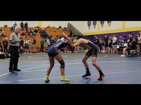 Emma vs boy high school boys jv wrestling match for 3rd place