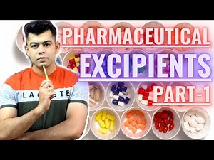 PHARMACEUTICAL EXCIPIENTS I PART-1 I HINDI