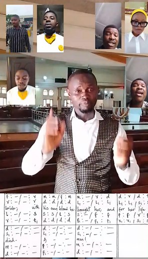 Hymn Title: The church's one foundation. Soprano: Cecilia Chukwu Alto : Solomon Vincent Ofem Tenor: Silastee Nathan and Rā Phā Ēl FS Bass: Abasido Celsus and yours truly. Conductor: Valentine Patrick . #choir #music #hymns #church #foundation #Christian #jesus #catholic #Anglican #methodist #lutheran #presbyterian #apostolic #Orthodox #voice #soprano #alto #tenor #bass #singers #song #singing | Solomon Ofem