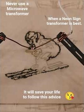 fractal burning wood with a 15 kv 30 ma Transco NST, never attempt this using a MOT. stay safe.
