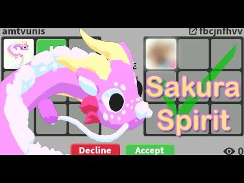 Trading SAKURA SPIRIT in Adopt Me! What Is It Worth?