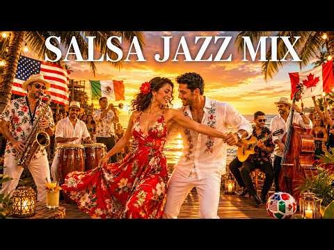 SALSA MIX 2026 | Smooth Jazz Beach Lounge Music for Relaxing Sunset Vibes