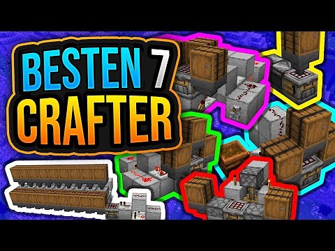 TOP 7 AUTOMATISCHEN CRAFTER! ✨ Minecraft 1.21 Tutorial✨ ErikOnHisPeriod
