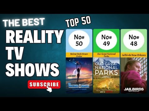The Best Reality Tv Shows | Top 50