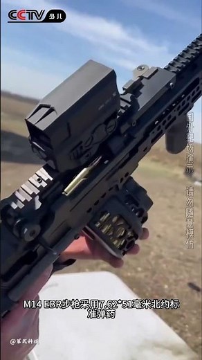 M14步枪的终极形态，MK14增强型战斗步枪#综艺 #解说 #解說