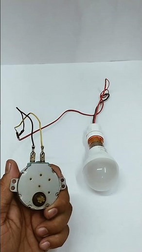 AC Generator | High Voltage⚡️⚡️ | Synchronous Motor #shorts #experiment #freeenergy