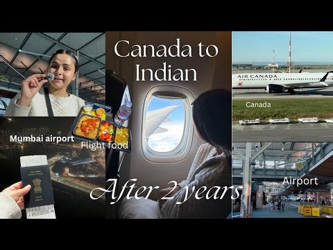 ✨VLOG : Canada 🇨🇦 to India 🇮🇳 After 2 Years ✈️| Surprise Family Visit | Travel Vlog #canadatoindia