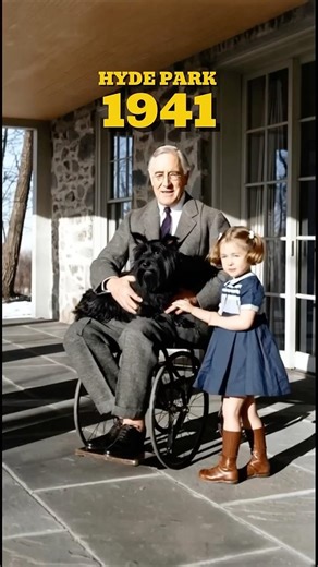 FDR, 1941 – The Hidden Photo of a President – AI Restored