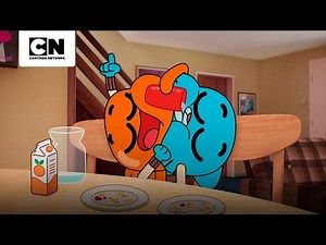 GUMBALL Y DARWIN SON SEPARADOS DE DORMITORIO | EL MARAVILLOSAMENTE EXTRAÑO MUNDO DE GUMBALL | CN