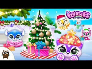 Fluvises Unbox Holiday Presents 🎁 Fun Christmas Unboxing ✨ TutoTOONS