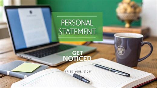 How to Write a Personal Statement That Stands Out