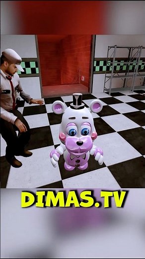 Animators scare the guard in VR GMOD FNAF COOP Garry's Mod part 2