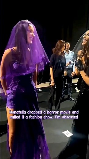 Why Donatella's Horror Fashion Show Was So Successful #bellahadid #vittoriaceretti