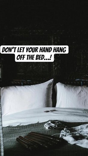 DON’T Let Your Hand Hang Off The Bed… Something Might Grab It #scaryvideos #3amstories #creepyhorror