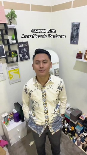 GRWM with Armaf Iconic @Armaf Indonesia @Armaf . fresh spicy aromatic & woody enak bgt, siapa yang udah coba iconic nih? 🤩 #armaf #armafperfumes #parfumtimteng #parfumereccomended #fragrance