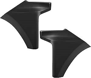 Front Bumper End Cover Cap Extension Trim Fit For 2019-2022 19-22 Chevy Silverado 1500 Right Passenger and Left Driver Side