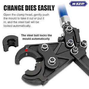 [Hot Item] Versatile Crimping Tool for HVAC Systems with Robust Design Manual Hand Copper Tube Fittings Crimping Tool