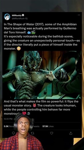 Guillermo del Toro Literally Breathed Life Into the Monster - The Shape of Water (2017)