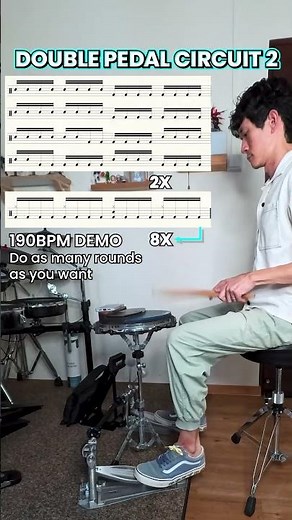 Double Bass Speed Mechanics: Circuit [02]