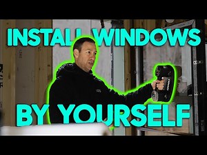 One Man Window Install! These Rigging & Tools Blew Me Away!