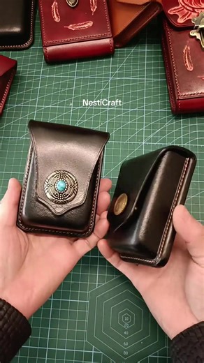 Handmade Leather Eyewear Cases and Card Holders