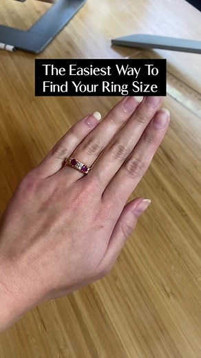 ¿No sabes tu talla de anillo? Encuentra la solución fácil