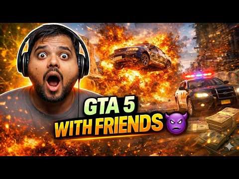 🔴 GTA Online LIVE Hindi 😈 | Heists, PvP & Total Chaos With Random Players 🔥