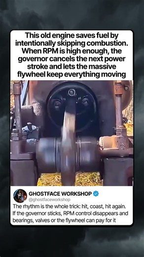 THIS ENGINE MISFIRES ON PURPOSE TO SAVE FUEL