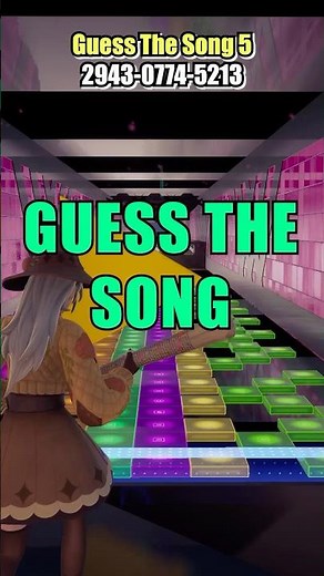 Guess The Song In Fortnite! #fortnite #fortnitemusicblocks #guessthesong