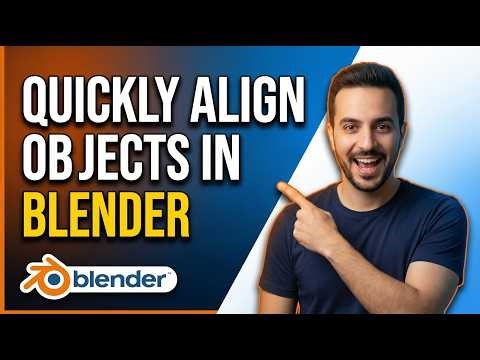 How To Quickly Align Objects In Blender (Easy Guide)