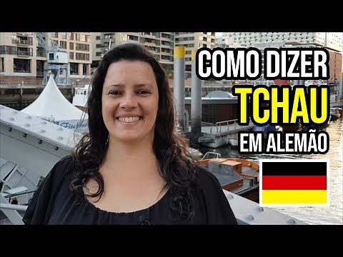 How to say GOODBYE in German. Learn in this video.